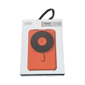 T5U The Ridge Wallet-MAGSAFE POWER BANK 10,000mAh 20w 5-in-1 w/display - Orange